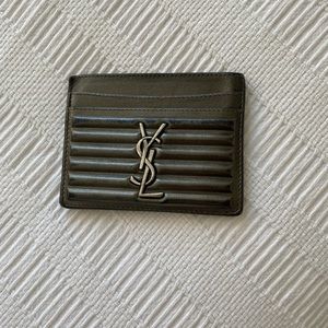 Saint Laurent - Monogram Leather Card Case